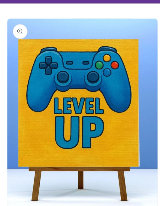 Level Up Sketch Art