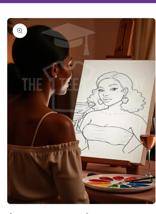 Strawberry Earrings and Martini Babe Sketch Art kit