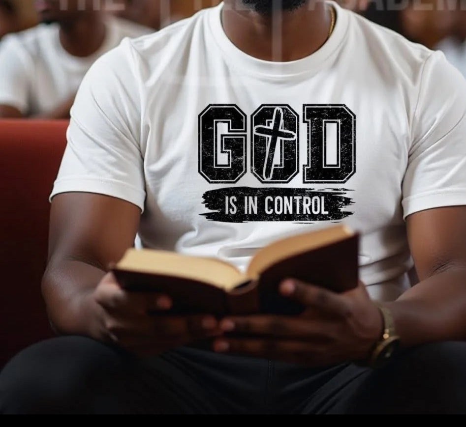 God is in Control Shirt