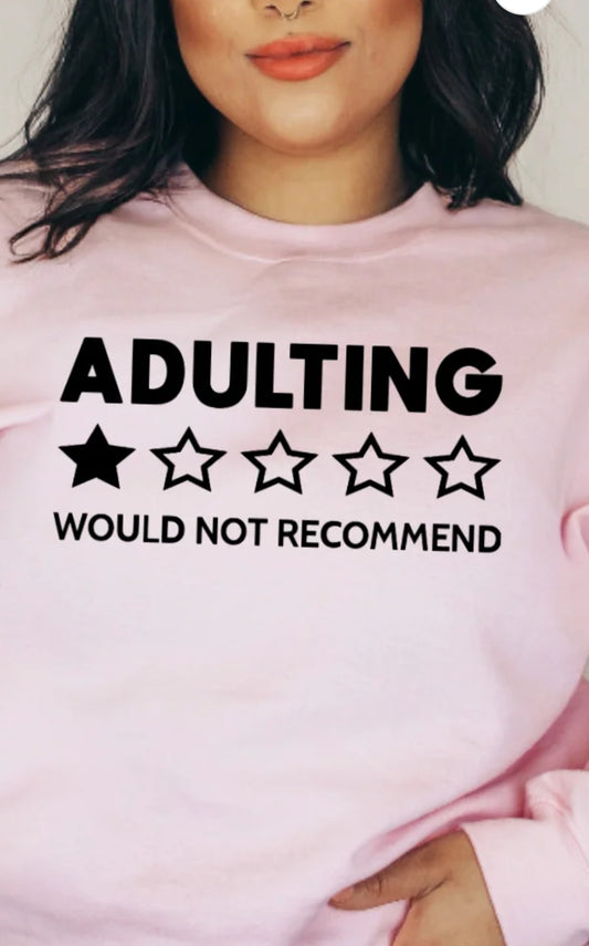 Adulting shirt